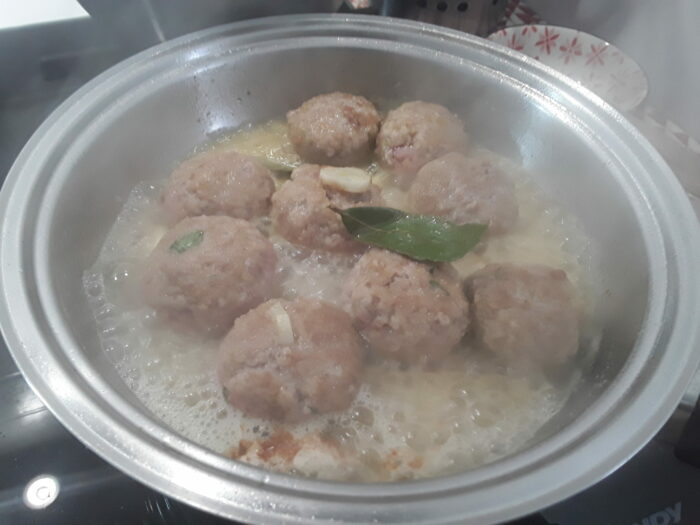 polpette vino bianco