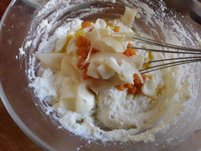 ricotta besciamella zucca