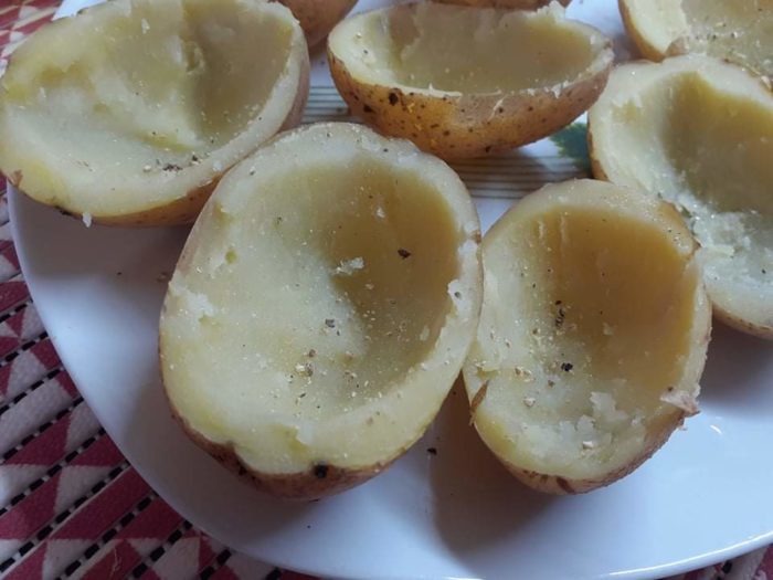 Patate svuotate