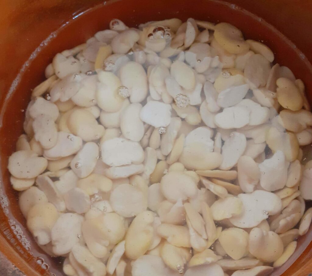 fave bianche in ammollo fave bianche in ammollo