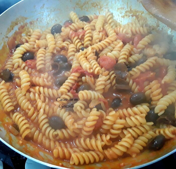 Pasta in cottura