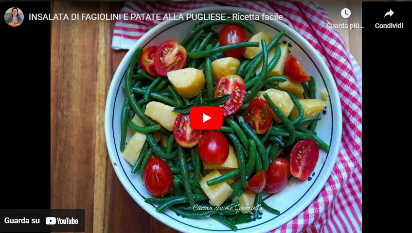 insalata di fagiolini e patate
