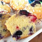 muffin ai mirtilli e lamponi 