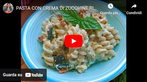 pasta crema di zucchine e ricotta YT