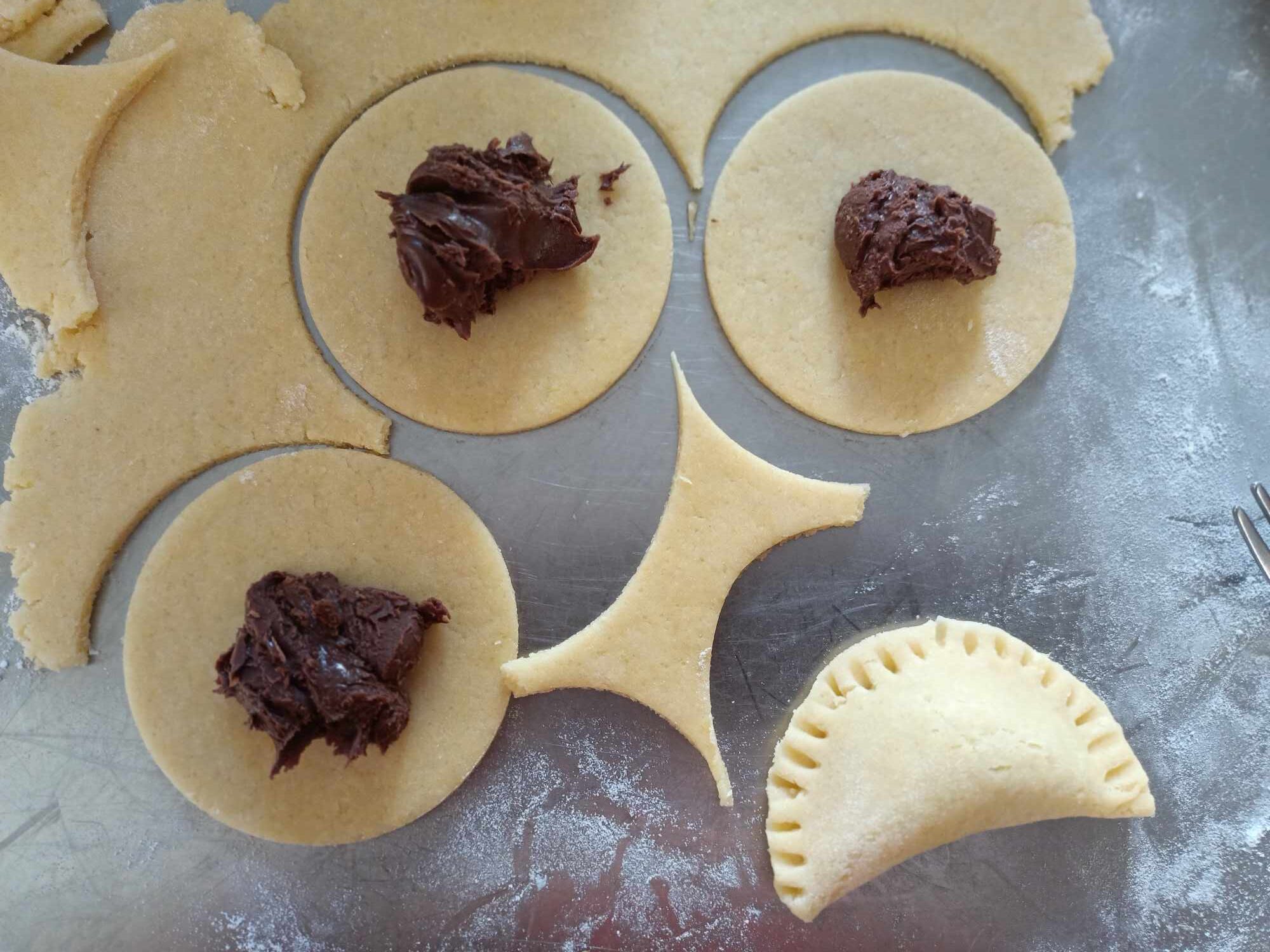 preparazione ravioli dolci