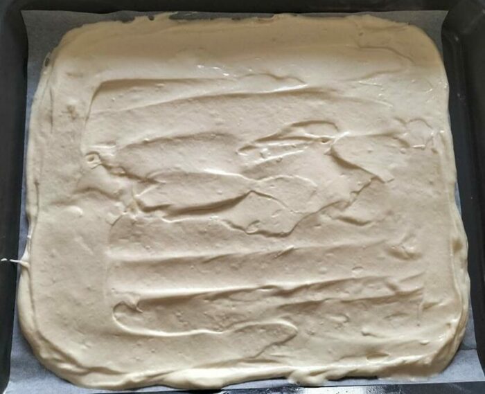 Pasta biscotto cruda