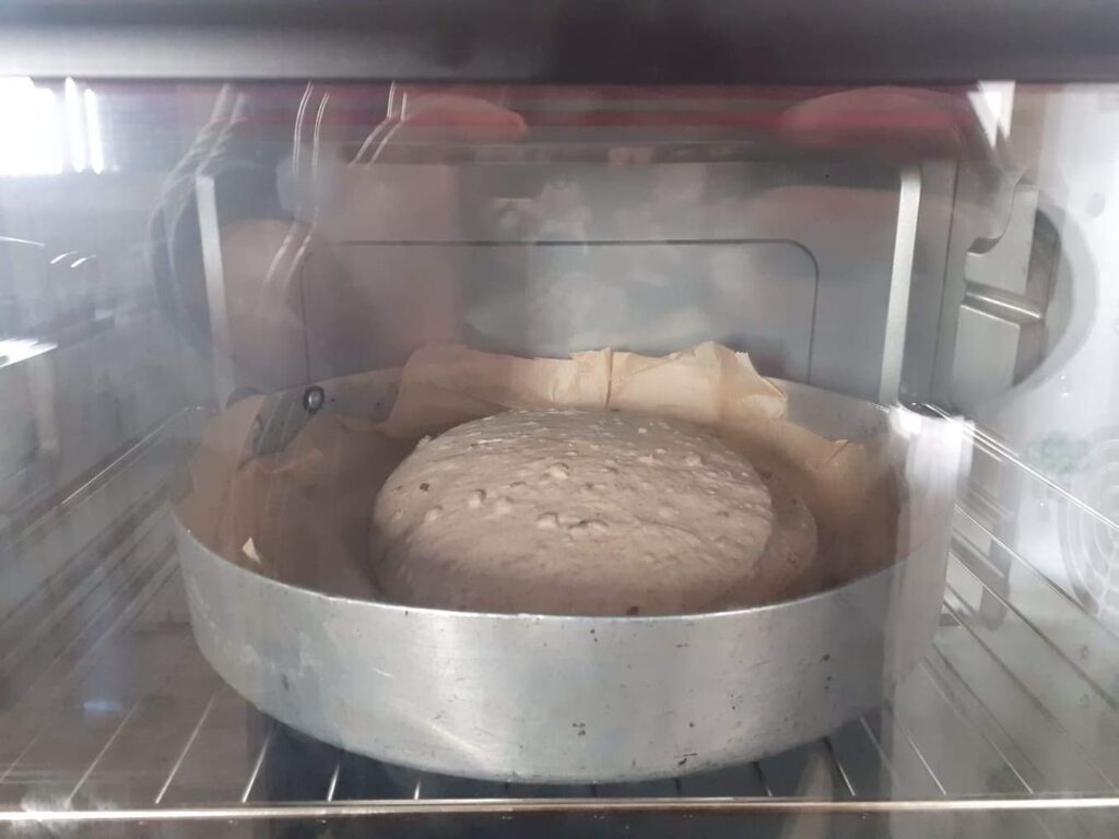 impasto pane cereali in forno