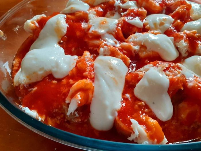 conchiglioni besciamella