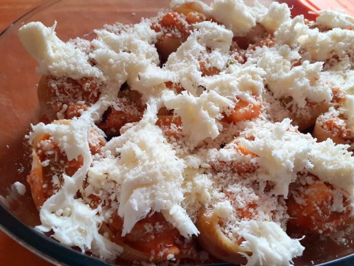 conchiglioni formaggio