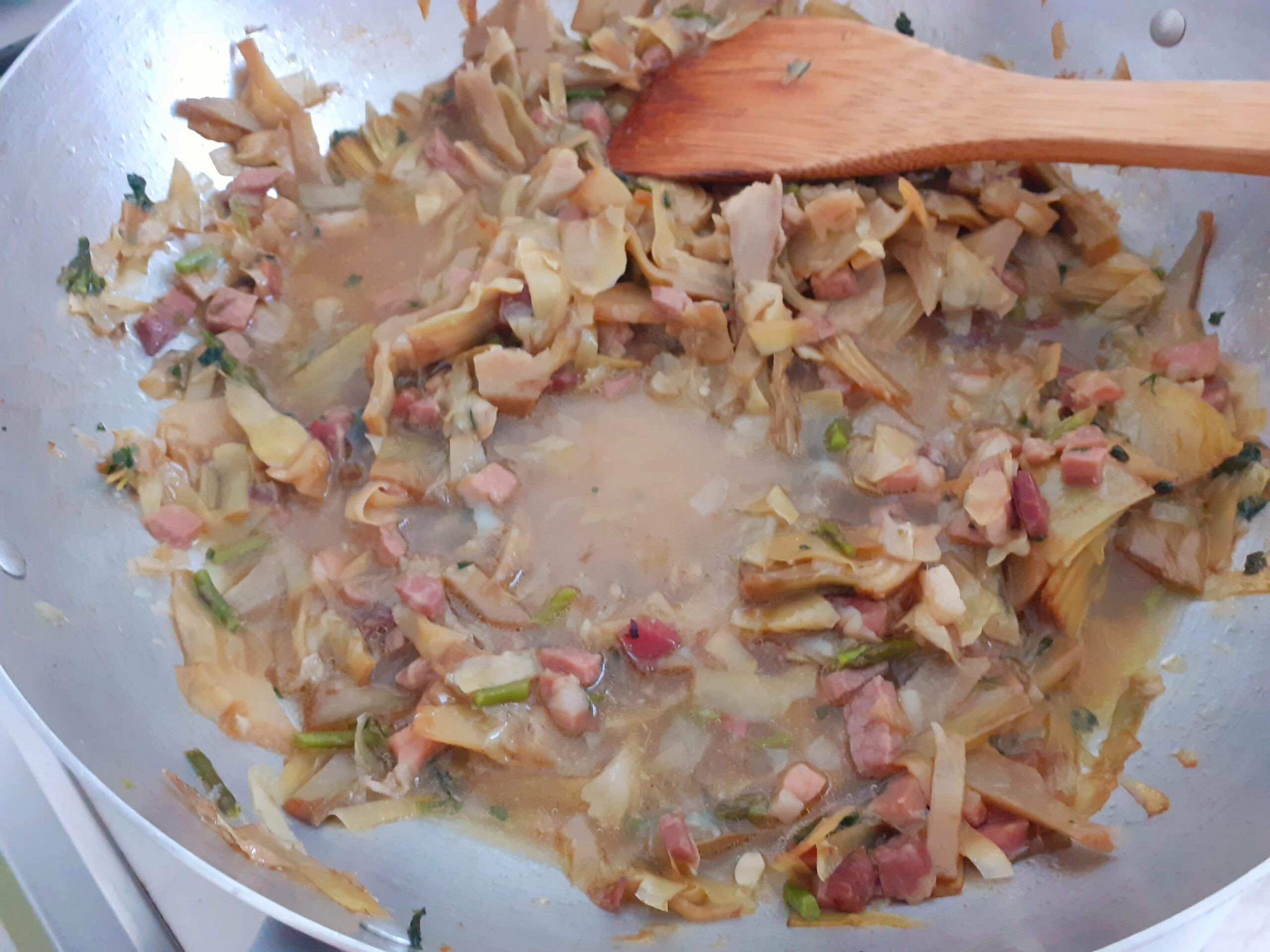 soffritto di carciofi