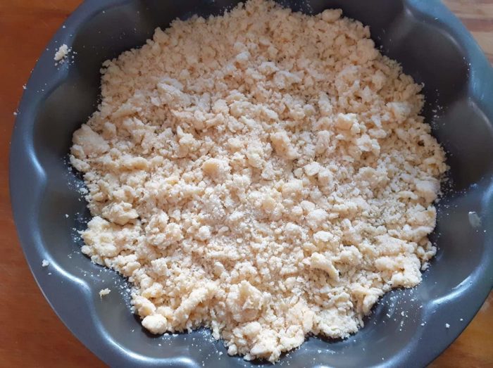 briciole in tortiera