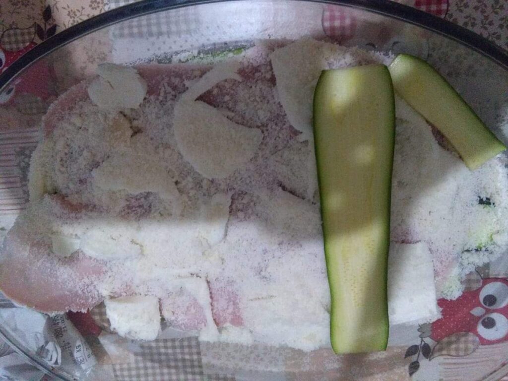 zucchine patate formaggio