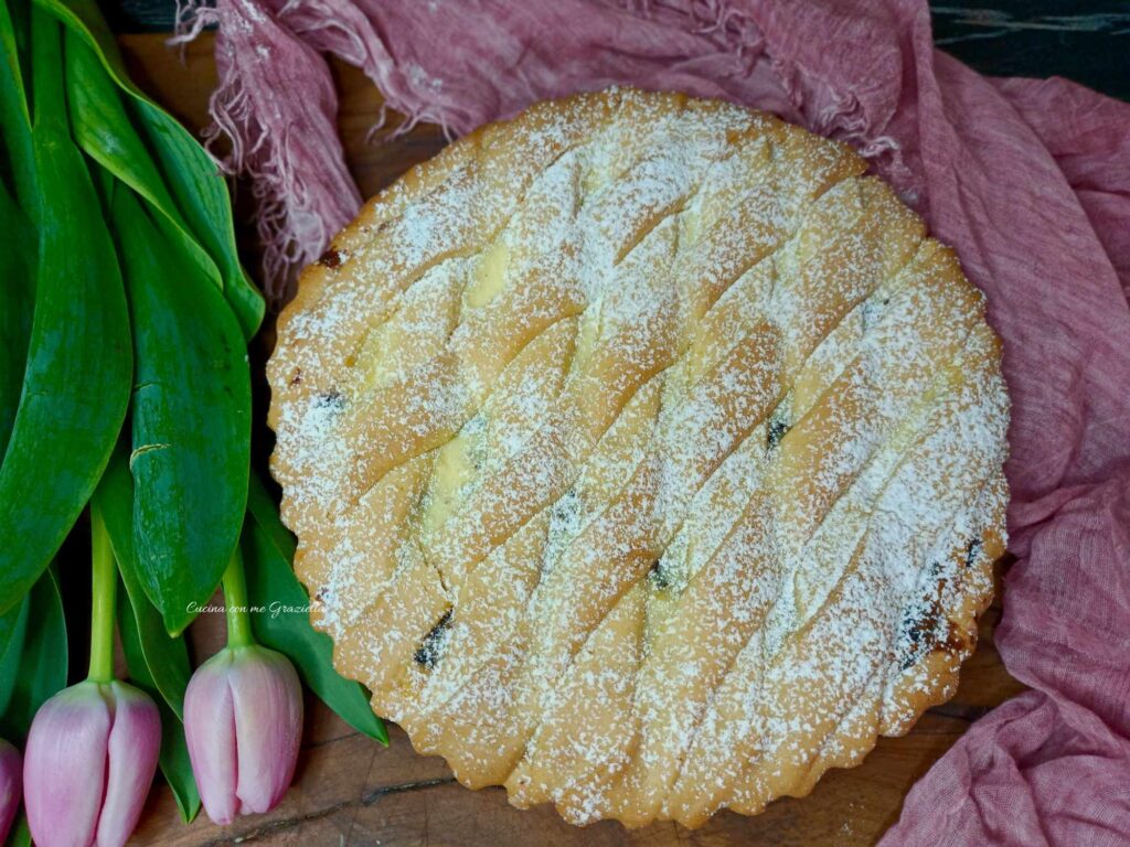 crostata di ricotta alla pugliese