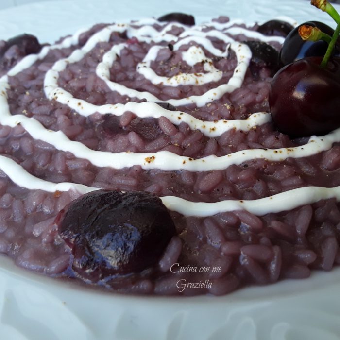 Risotto del conte alle ciliegie
