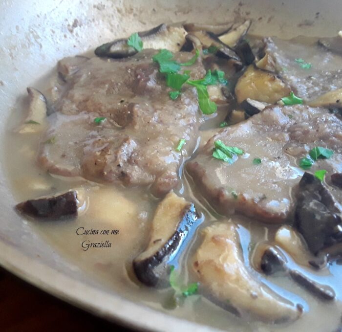 scaloppine ai funghi