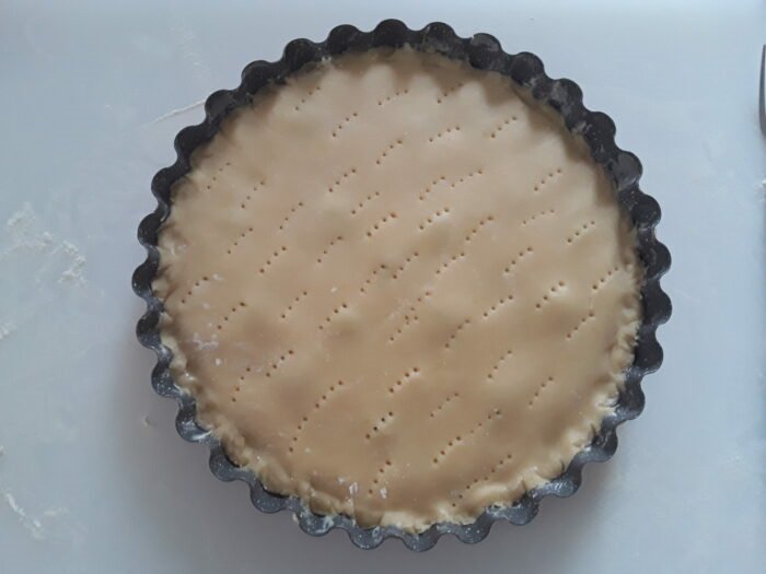 torta pastacciotto cruda