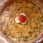 Torta di salame e zucchine