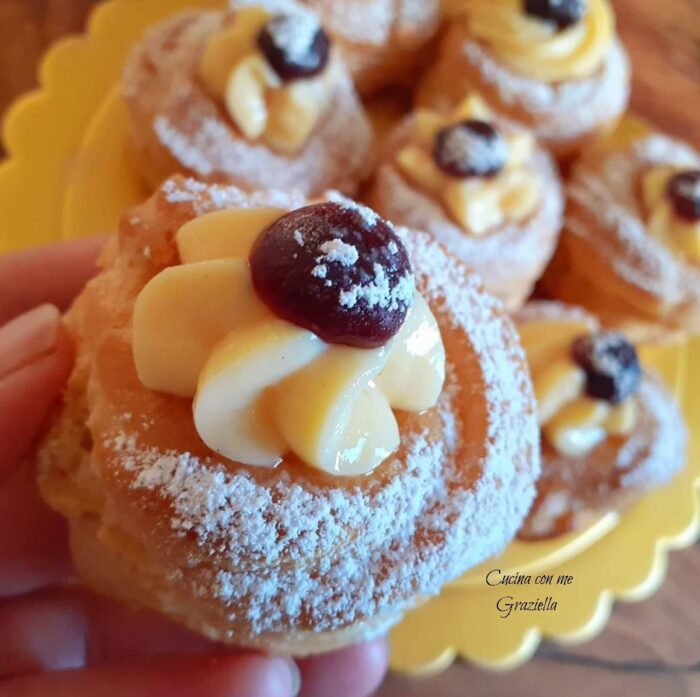 zeppole di San Giuseppe al forno