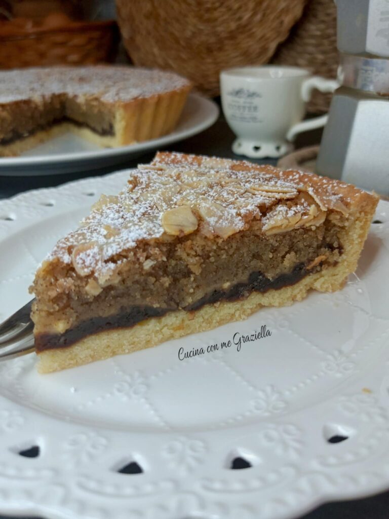Crostata frangipane al caffè 