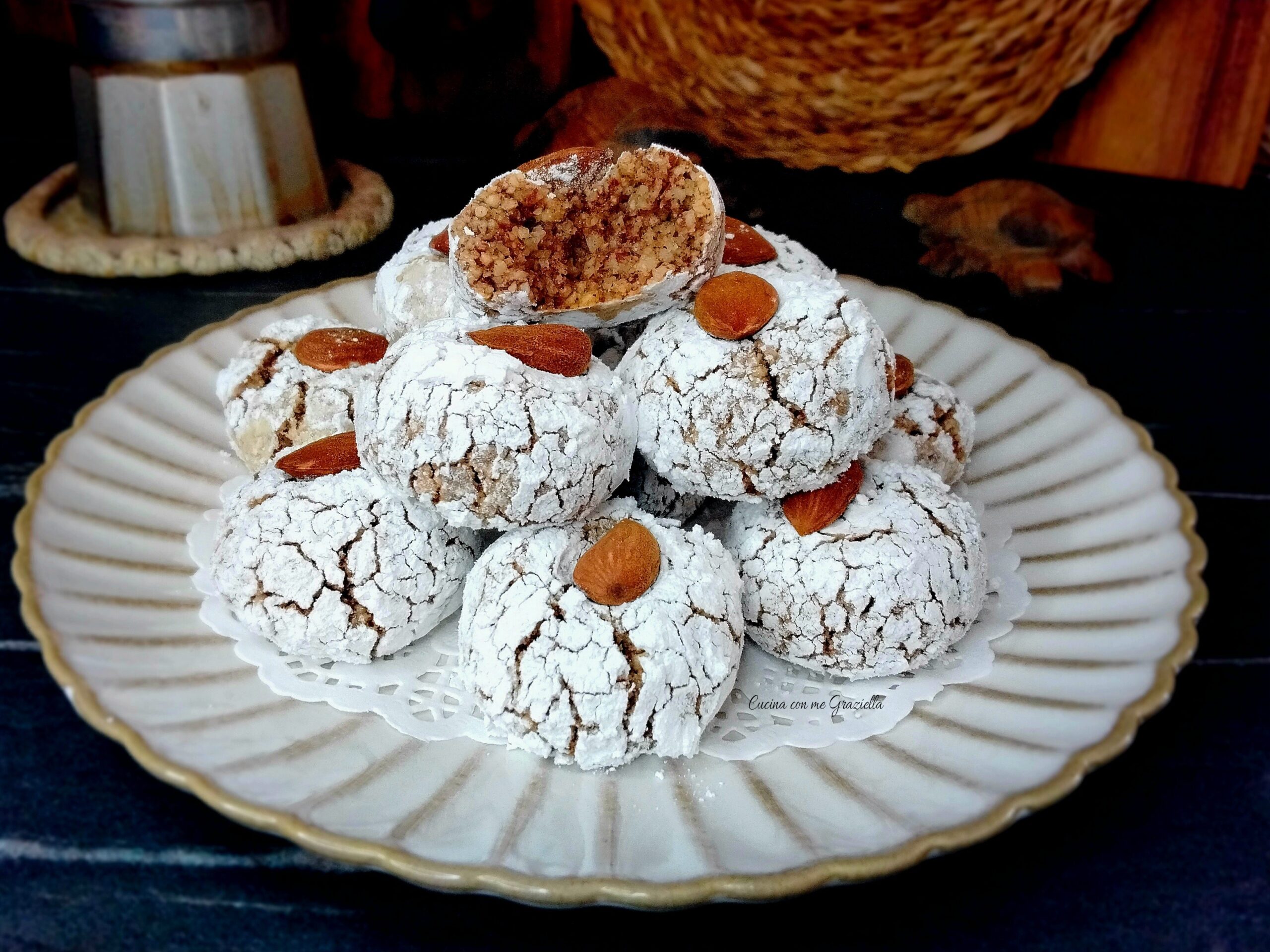 Dolci di Mandorla vaniglia e caffè