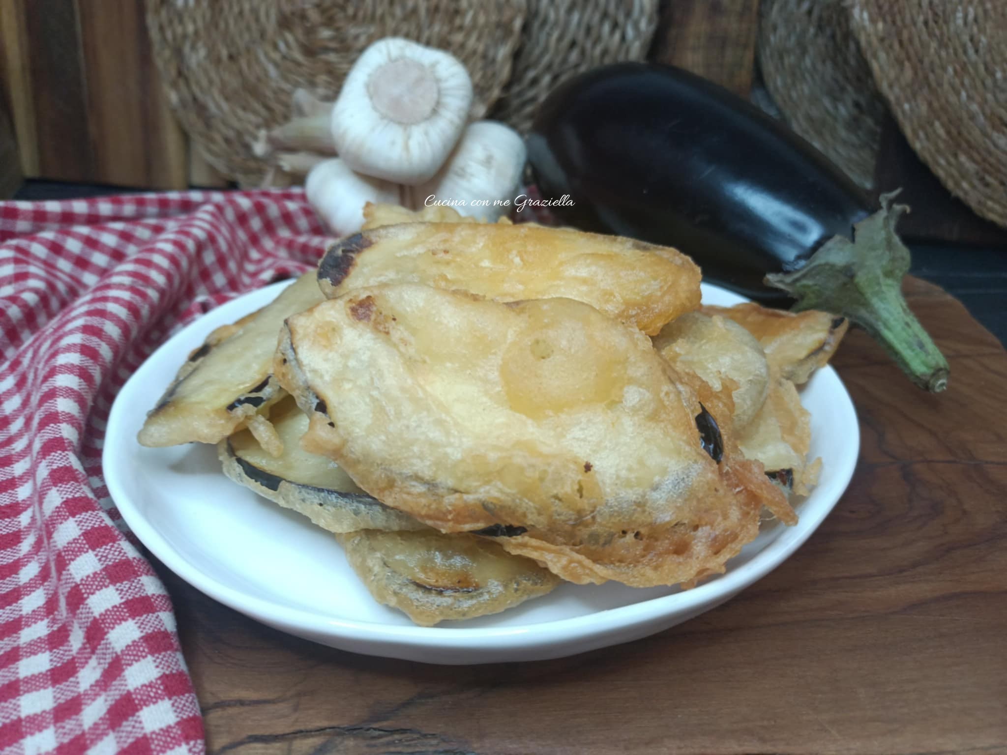 Melanzane fritte in pastella alla birra