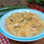 Pasta patate provola e zucchina