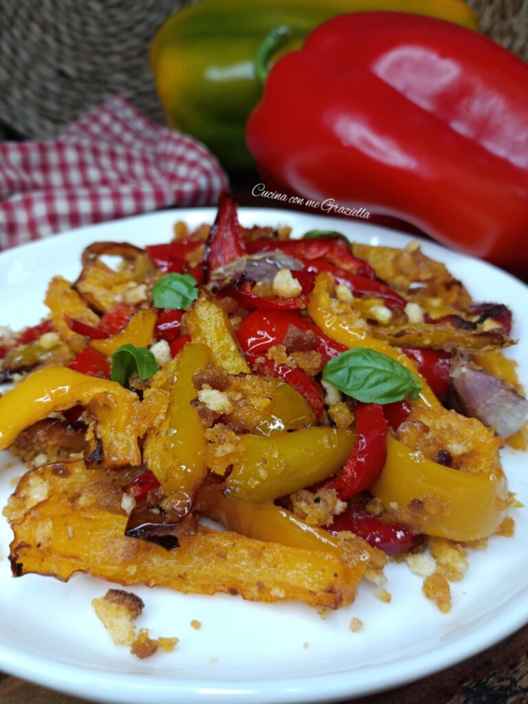 Peperoni Gratinati in Friggitrice ad Aria