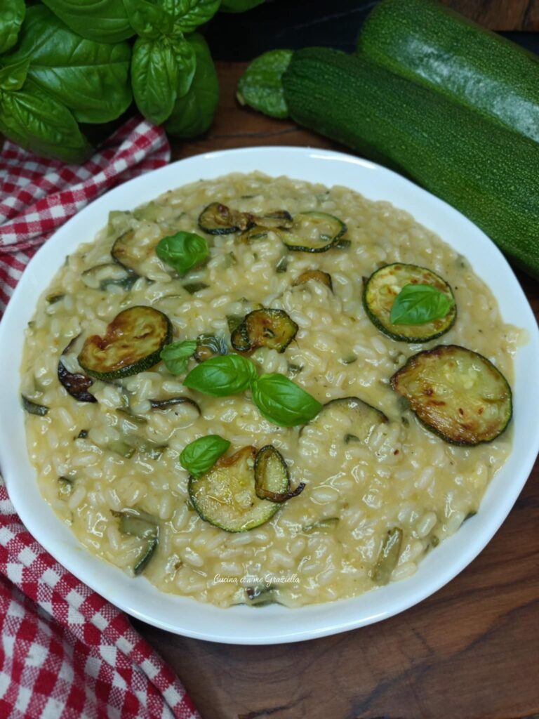 Risotto alla nerano Risotto alla nerano