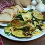 Zucchine alla scapece in friggitrice ad aria