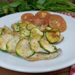 Filetto di Spigola in Crosta di Zucchine in Friggitrice ad Aria