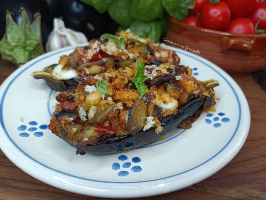 Melanzane ripiene alla contadina