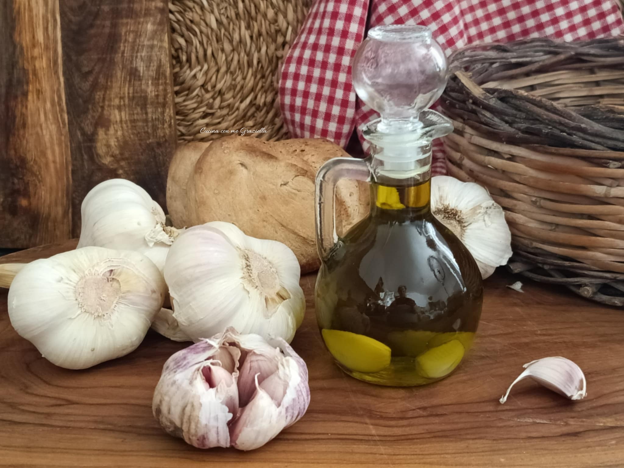 Olio all'aglio
