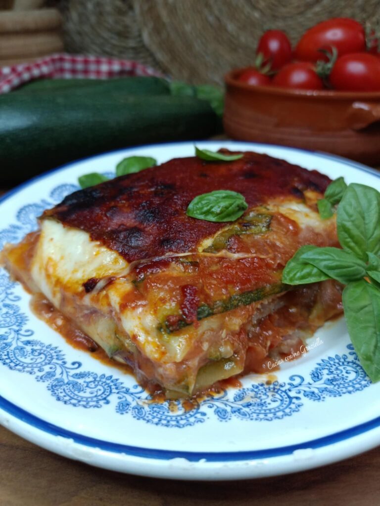Parmigiana di zucchine Parmigiana di zucchine