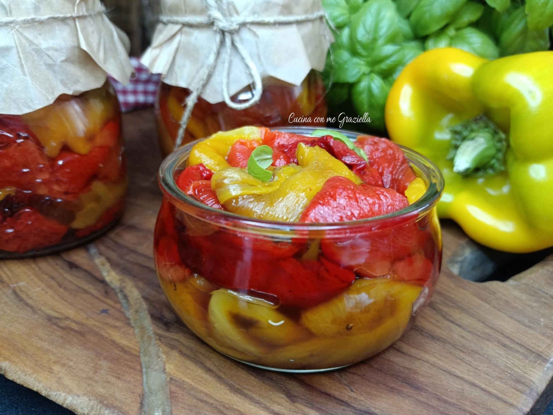 Peperoni al naturale: la conserva della nonna