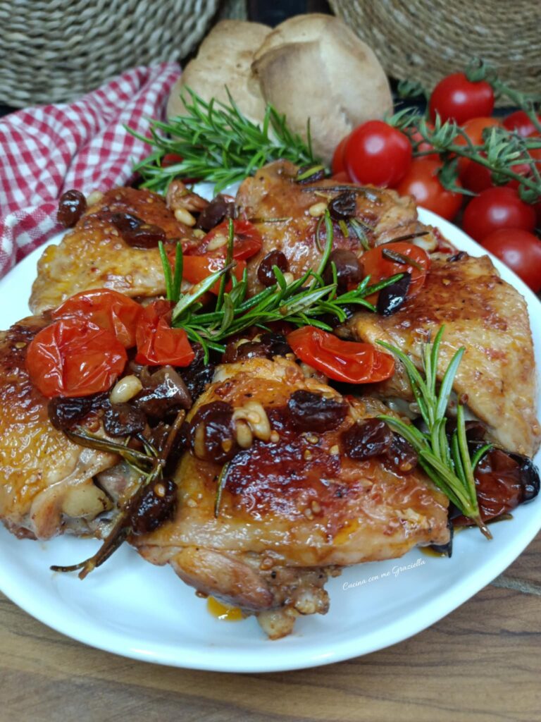 Pollo alla mediterranea Pollo alla mediterranea