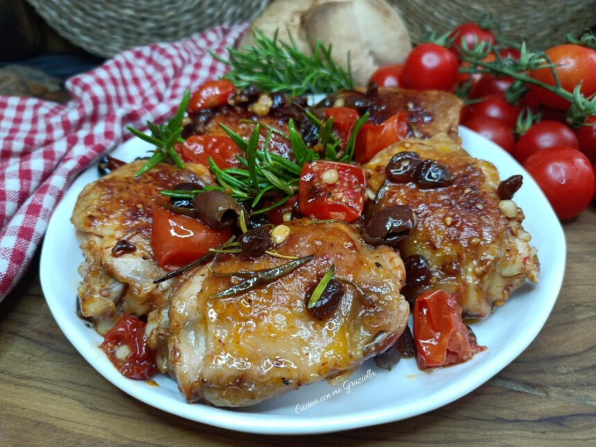 Pollo alla mediterranea
