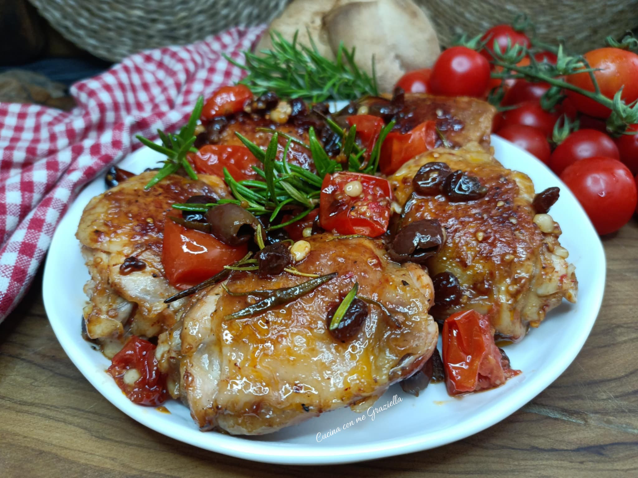 Pollo alla mediterranea