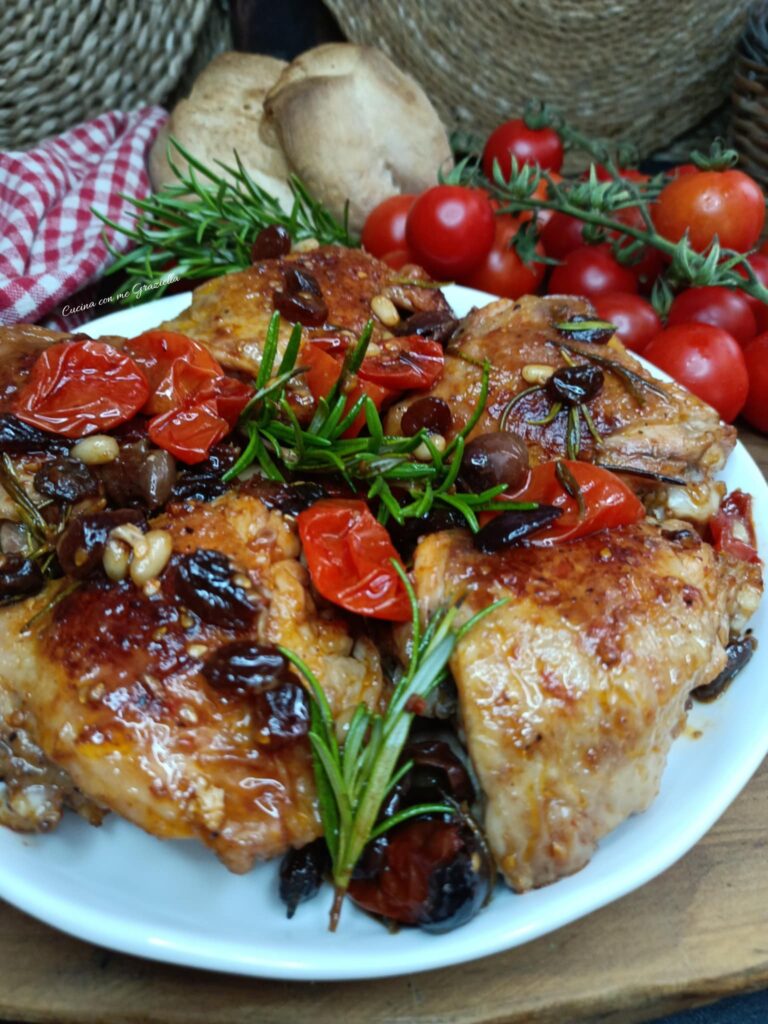 Pollo alla mediterranea Pollo alla mediterranea