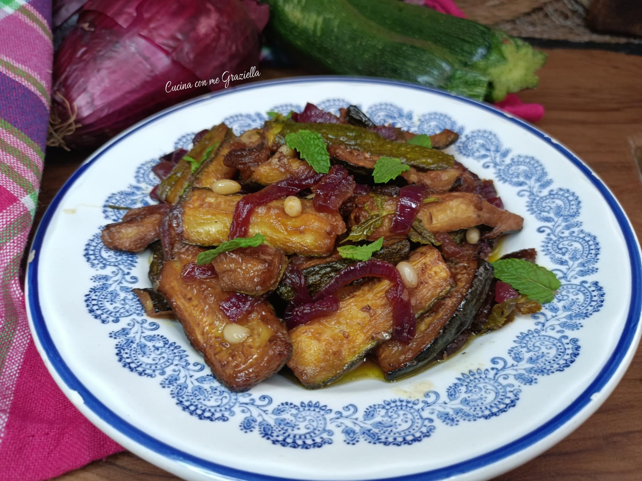 Zucchine in agrodolce alla siciliana