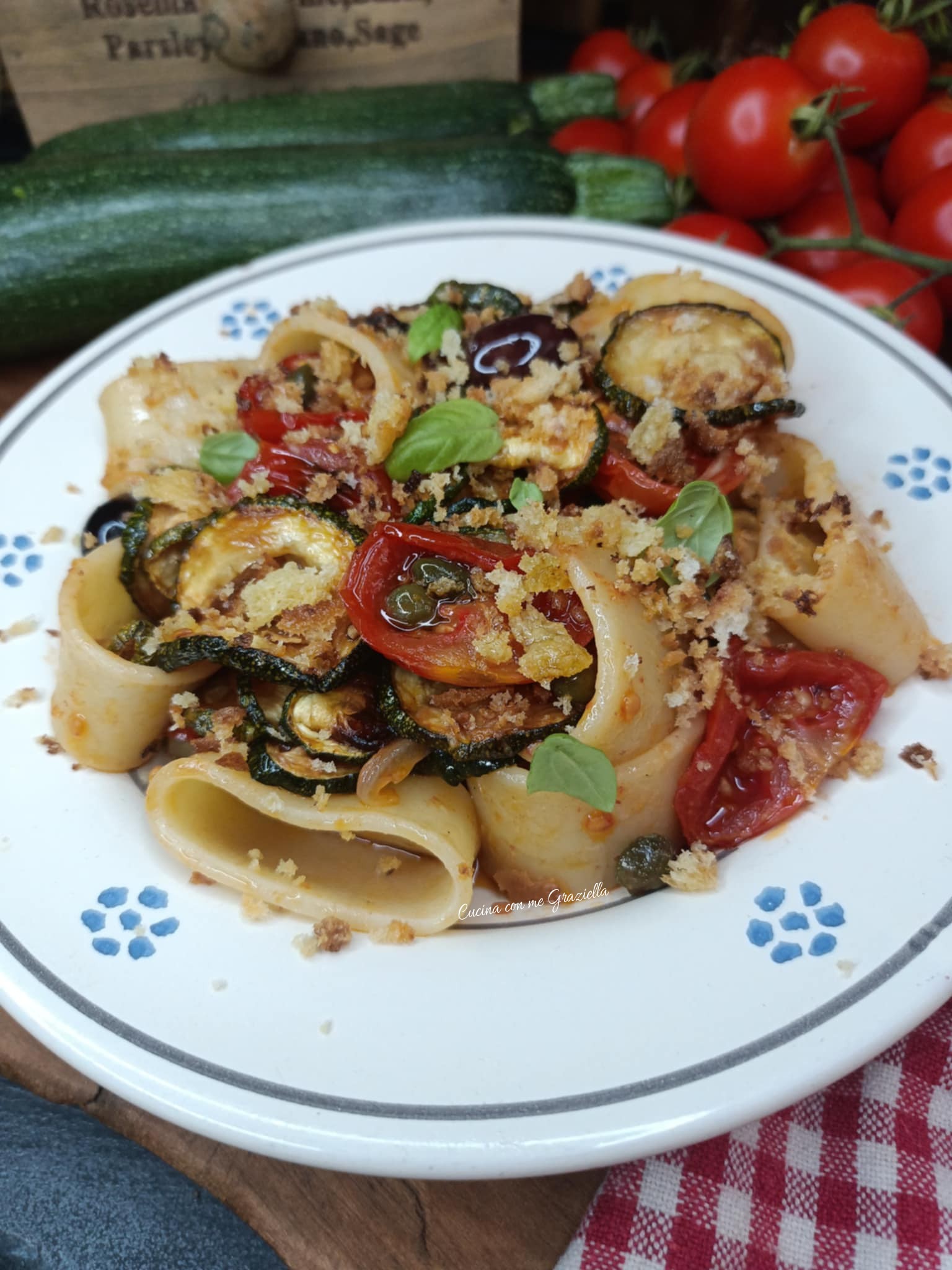 Pasta e zucchine alla poveraccia