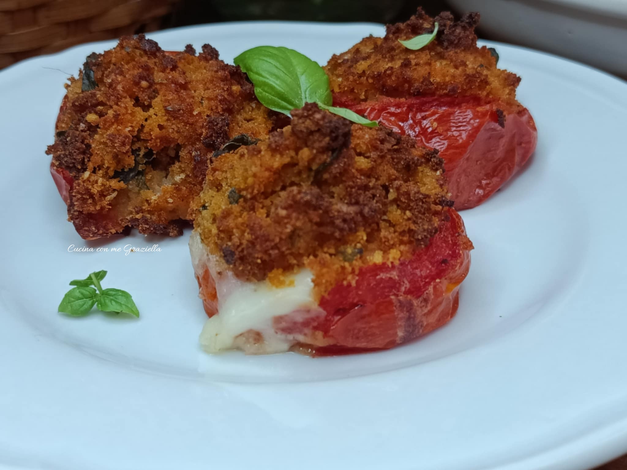 Pomodori ripieni gratinati