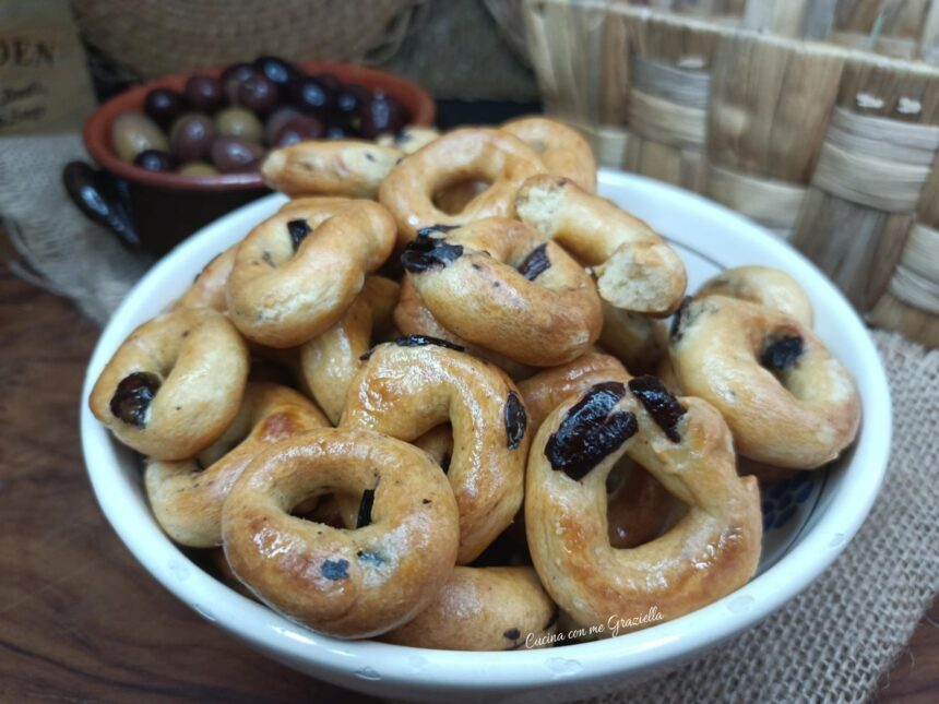 Taralli pugliesi alle olive