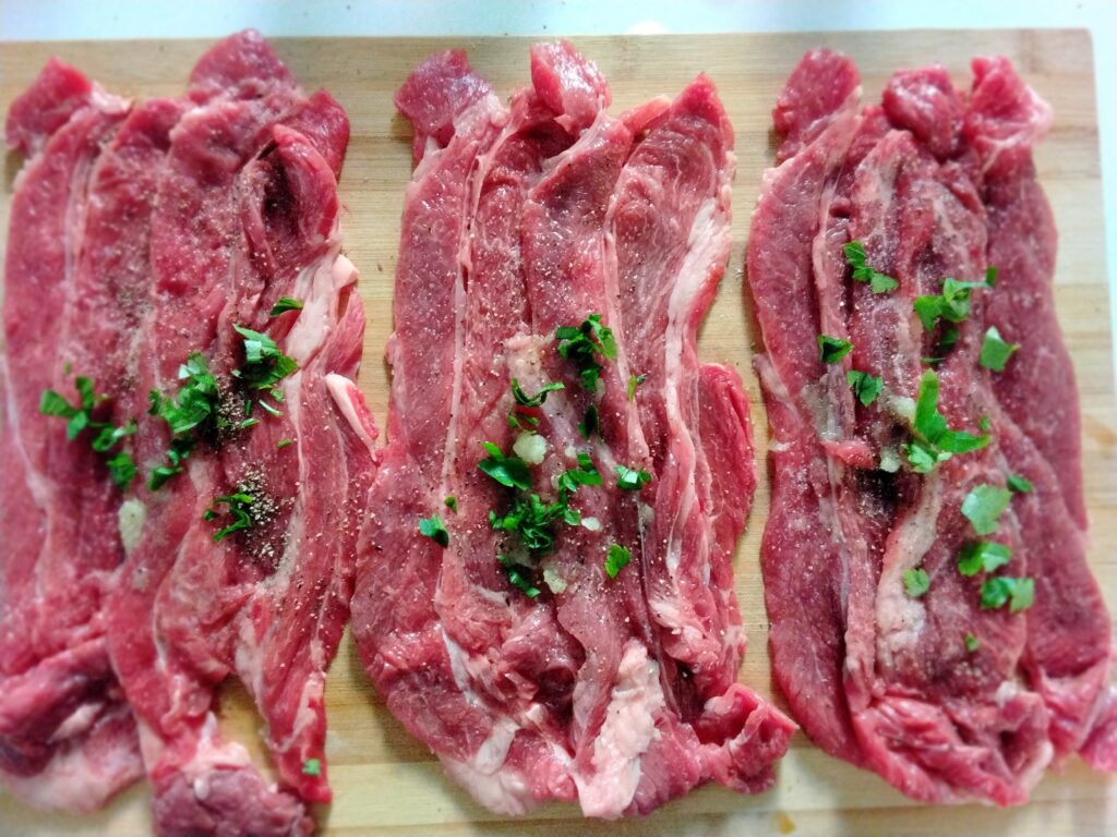 fettine di carne fettine di carne