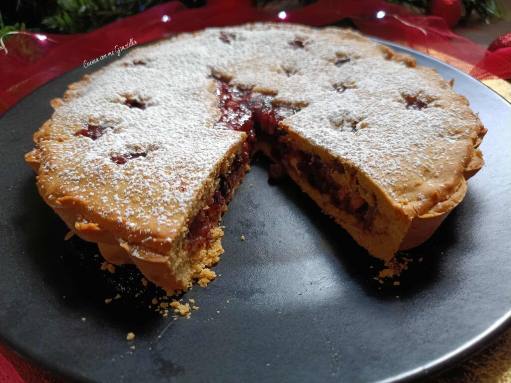 Crostata delle monache natalizia