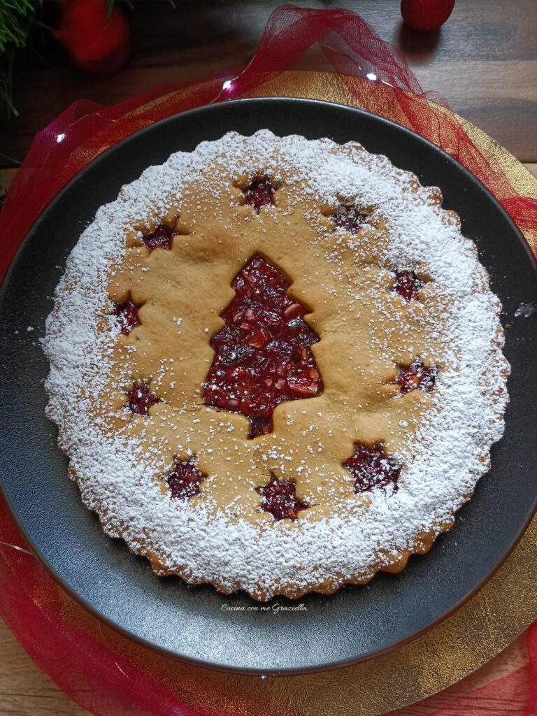 Crostata delle monache natalizia