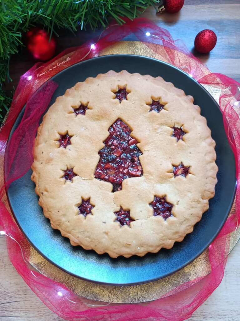 Crostata delle monache natalizia