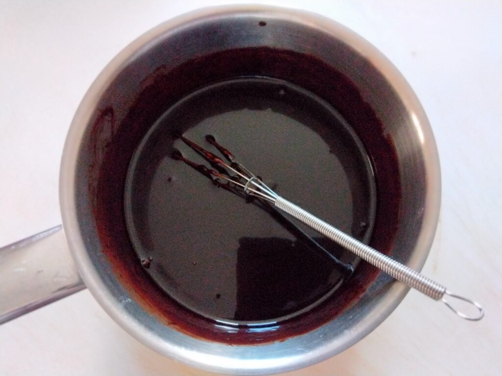 glassa di cioccolato