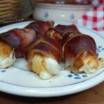 Involtini di speck e mozzarella