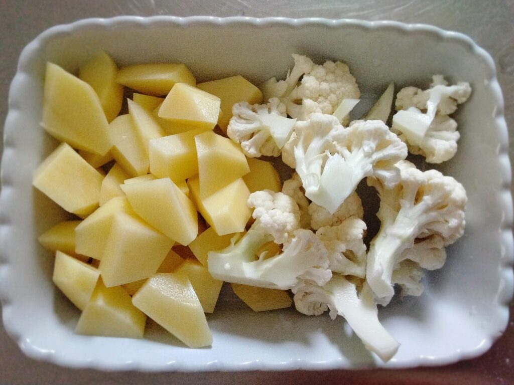 patate e cavolfiore