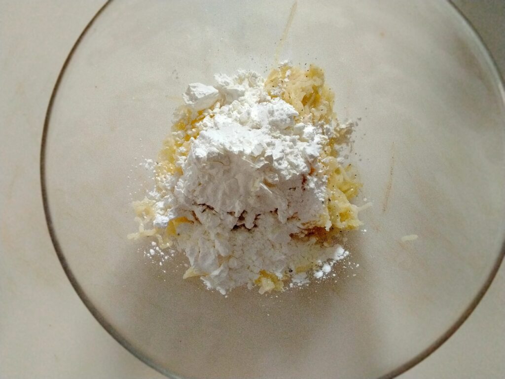 patate e amido di mais